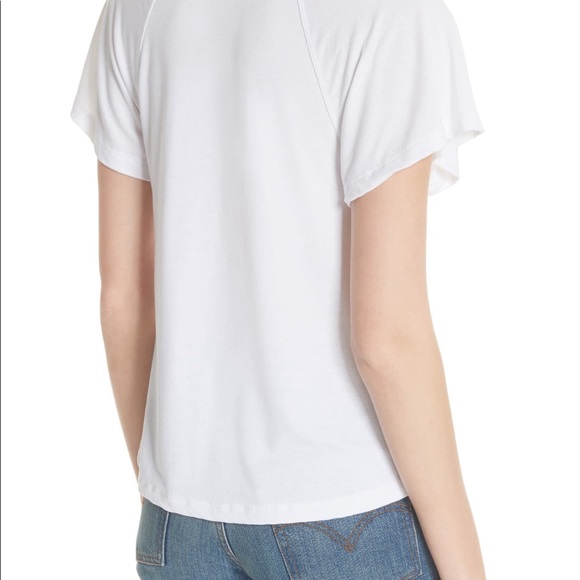 Free People Just A Twist Choker T-shirt Size S - Picture 2 of 6